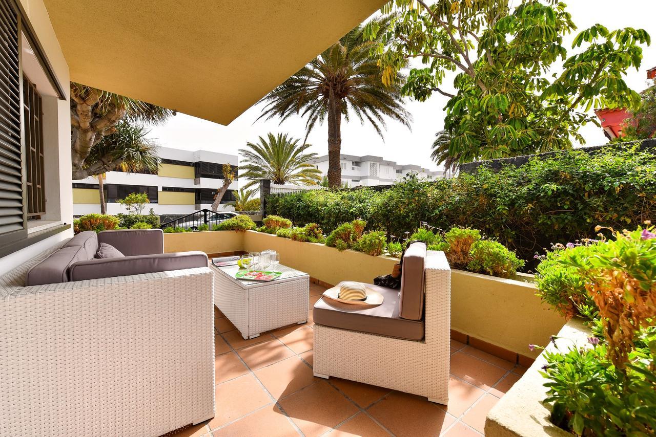 Beach House Adelfas San Agustin Mci Bagian luar foto